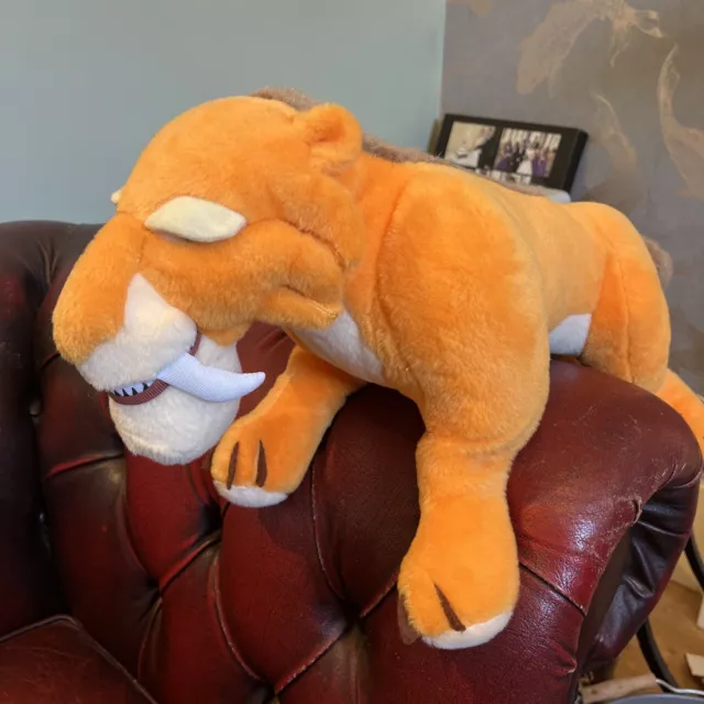 Diego Saber-Tooth Tiger Plush (Ice Age 3: Dawn of the Dinosaurs) 2009 Toy | 10"