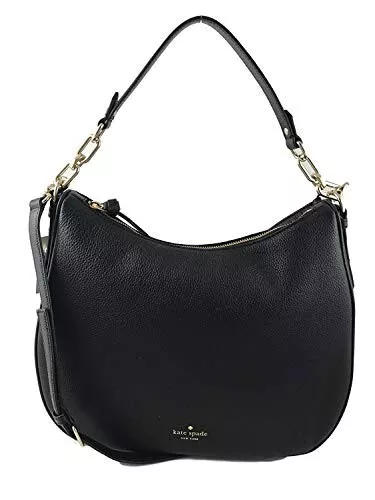 Kate spade wkru4138 Vivian Hobo black leather NWT