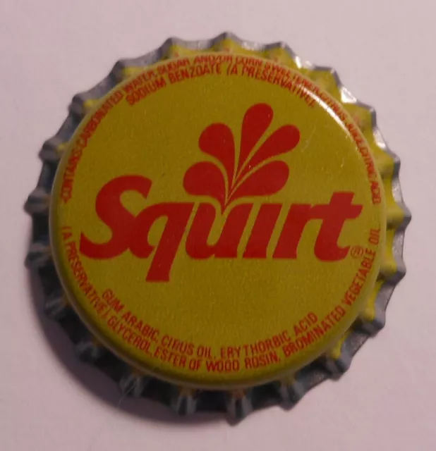 Vintage Squirt "Splash"..plastic..unused..SODA BOTTLE CAP #2
