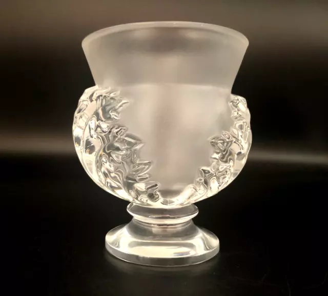 Beautiful Vintage Lalique France Crystal Small St. Cloud Urn/Vase Signed