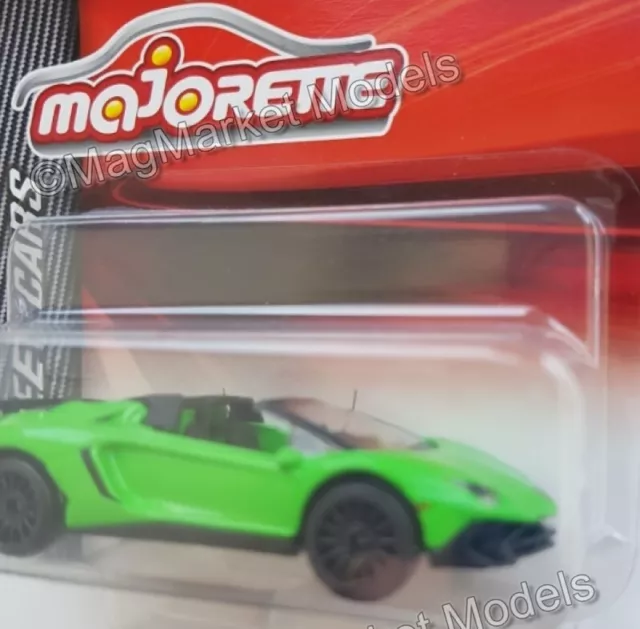 Majorette · Lamborghini Adventador S Roadster · Grün · Brandneu Und Versiegelt 2