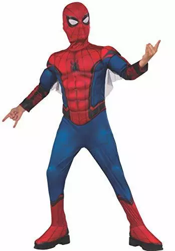 Rubie's Marvel Spider-Man Far from Home Child's Deluxe Spider-Man Costume & Mask