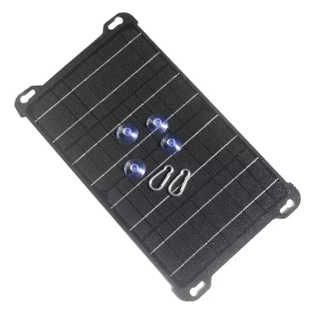 Panel Solar 15W 5V/18V Paneles Polisilicio Exterior Batería Solar Tipo-C USB9819