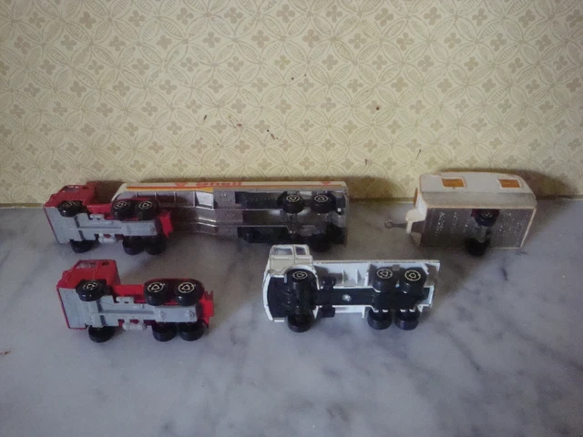 Lot De 2 Camions Miniatures : Majorette Mercedes 254 + Matchbox Cattle Truck Lesney 1976