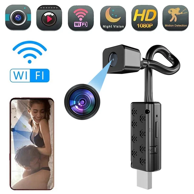 32GB 4K HD Mini Wireless WiFi Hidden Camera Home Security Night Vision Recorder