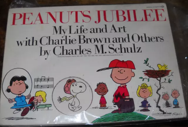 Vintage Peanuts Jubilee Book Charlie Brown Charles Schultz