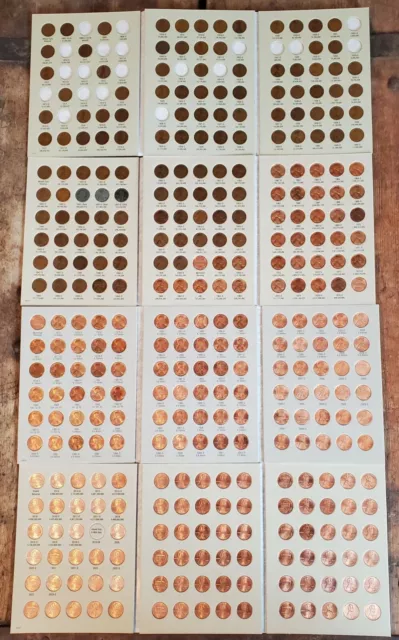 1909 VDB-2022 Lincoln Cent Collection PDS Wheat Memorial Penny Set Good - BU