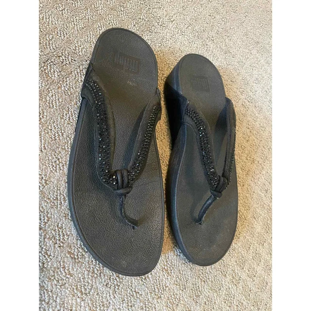 FitFlop Crystal Swirl, size 8 2