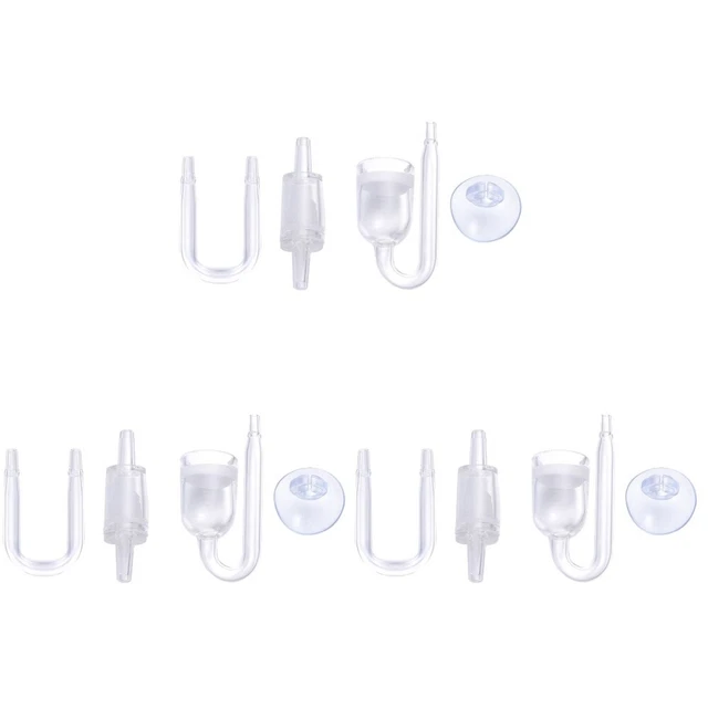 Pack von 4 Aquarium CO2 Diffusor Premium CO2 Kohlendioxid Generator