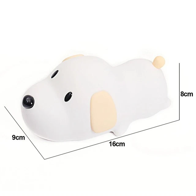 TOUCH LED NIGHT Lamp Rechargeable Nightlight Cute Desktop Decoration £