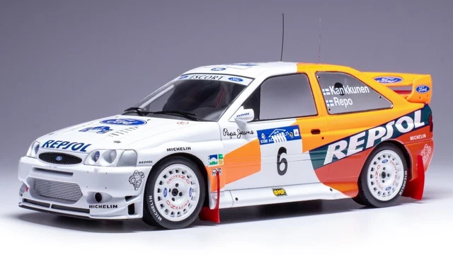 IXO 1/18 – Ford Escort WRC 1998 – Miniature Metal – Réf 18CMC169 – Neuf