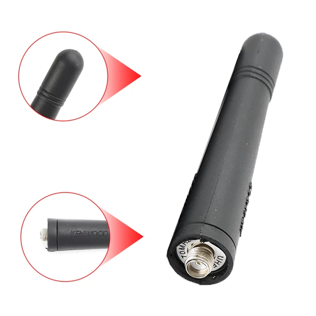 Antena UHF KRA-23 400-470MHz Compatible Con TK-3140 TK-3160