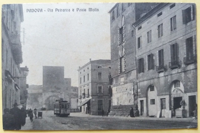 R140] PADOVA VIA PETRARCA E PONTE MOLIN - TRAM Non viaggiata