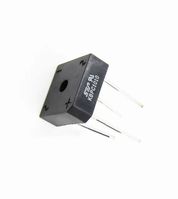 2PCS Bridge Rectifier KBPC1010 KBPC-1010 10A 1000V NEW