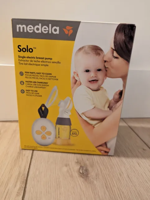 Medela Solo Single Electric Baby Feeding Cordless Portable Breast Milk Pump*NEW*