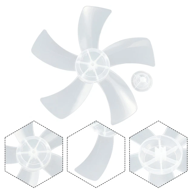Lame De Ventilateur Pale De Ventilateur En Plastique À Trois Feuilles