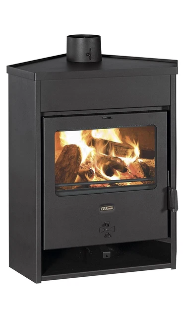Fourneau à bois Bruleur bois à combustible solide Puissance de chauffage 8 kW
