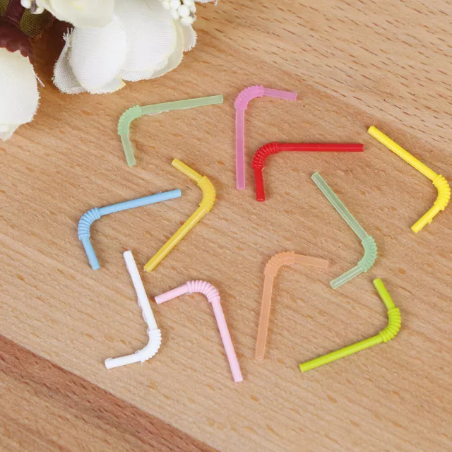 4Pcs 1:12 Dollhouse miniature accessories mini straw for doll house decorati-EL