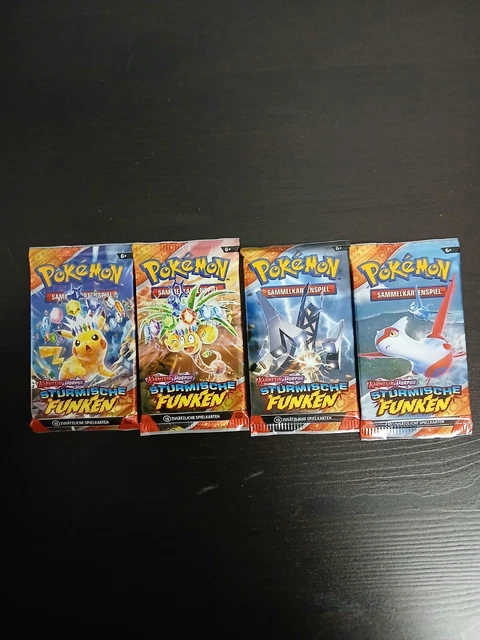 Stürmische Funken Booster Pack - 1x Booster DEUTSCH + Versandschutz