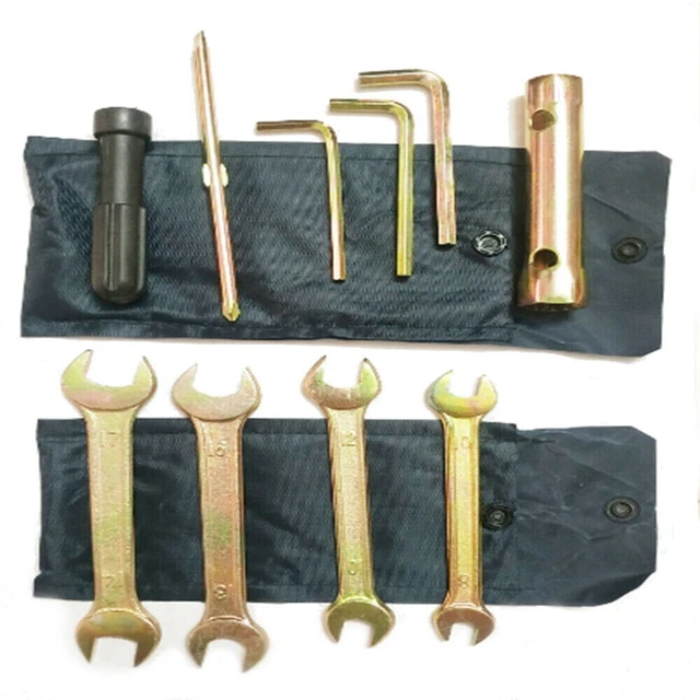 Trousse à Outils Tout-en-un Pour Réparation Moto - Tendeurs Et Douilles - Neuf