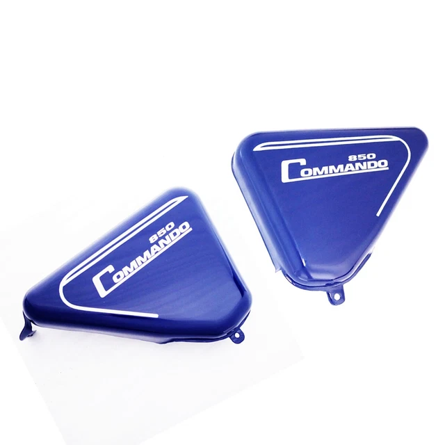 For Norton Commando Roadster 850 Tool Box Oil Tank Side Panel Steel Painted @UK