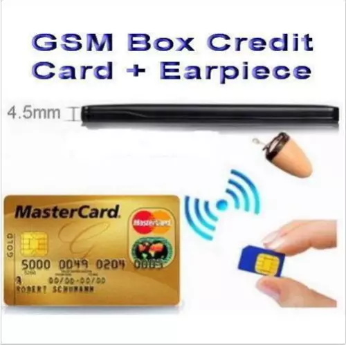 Mini GSM SIM Box Bluetooth BOX Earpiece Spy Hidden Covert Transmitter