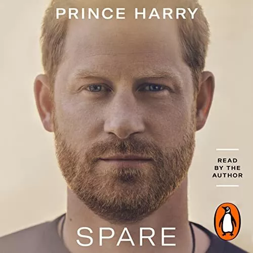 Spare - Prince Harry The Duke of Sussex CD 3XVG The Cheap Fast Free Post
