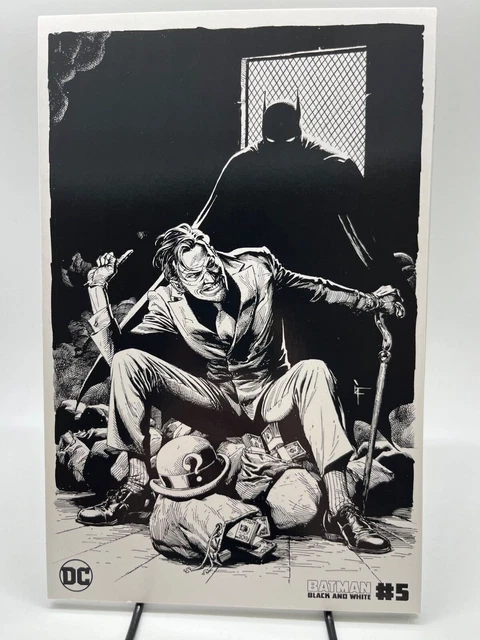 Batman Black and White #5 Cvr C Gary Frank The Riddler Variant DC Comics 2021 NM