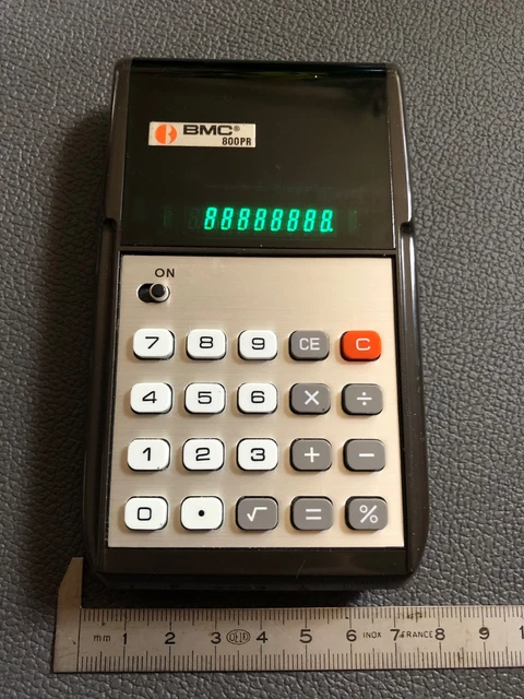 Lot De 2 Calculatrices Vintage Casio ST-1 Avec Chronomètre, Rares Et Fonctionnelles