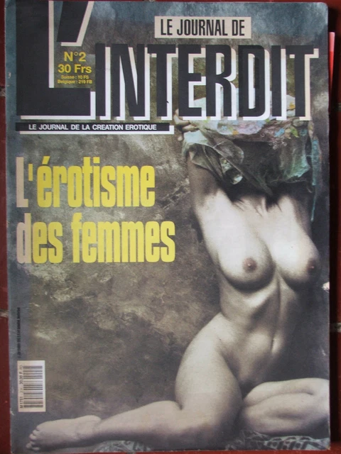 Le Journal de l'Interdit n°2 (déc 1993) Cocteau - Caprices du sexe- R. Desforges