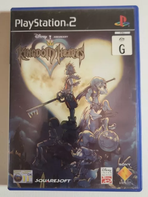 Disney KINGDOM HEARTS Sony PlayStation 2 PS2 Complete With Manual Video Game PAL