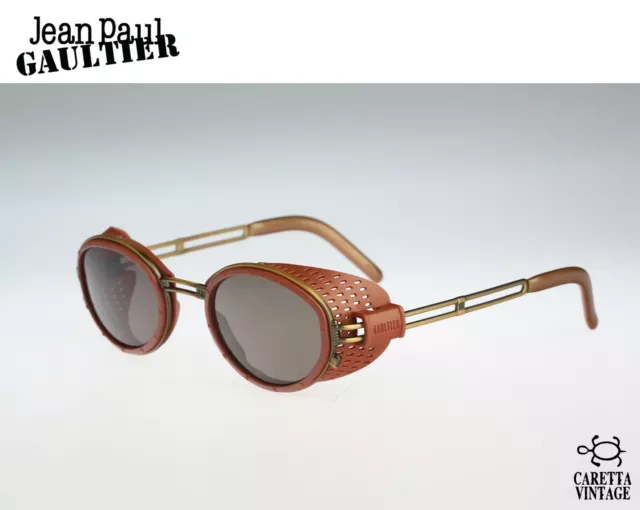 JEAN PAUL GAULTIER 56-6201, Vintage sunglasses, 90s oval sunglasses ...