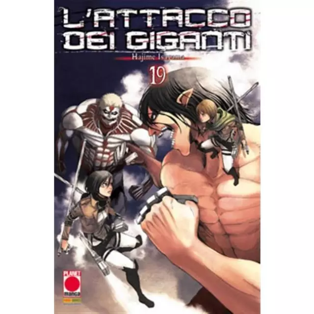 L'attacco Dei Giganti 19 Ristampa - Planet Manga - In Italiano - Nuovo