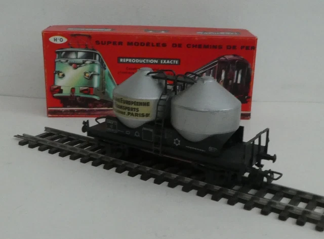 Wagon SMCF Interfrigo - Échelle HO - Tout Métal - Boîte D'Origine - Très Bon État