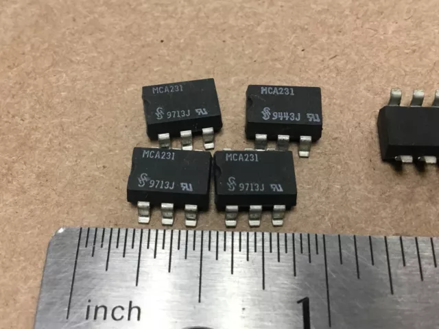(1 PC)  ISOCOM   MCA231   Optocoupler, Transistor  1-channel, 4.4kv Isolation,