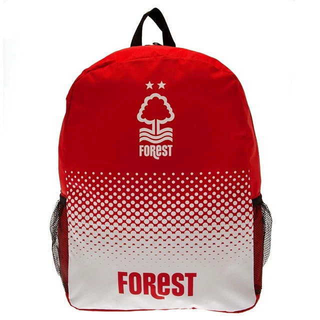 Zaino Nottingham Forest FC Fade Design prodotto con licenza ufficiale fan, regali