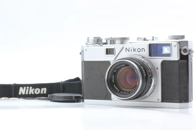 [ EXC + 5] Nikon S4 Entfernungsmesser Film Kamera Nikkor H.C 5cm 50mm C/2 Linse
