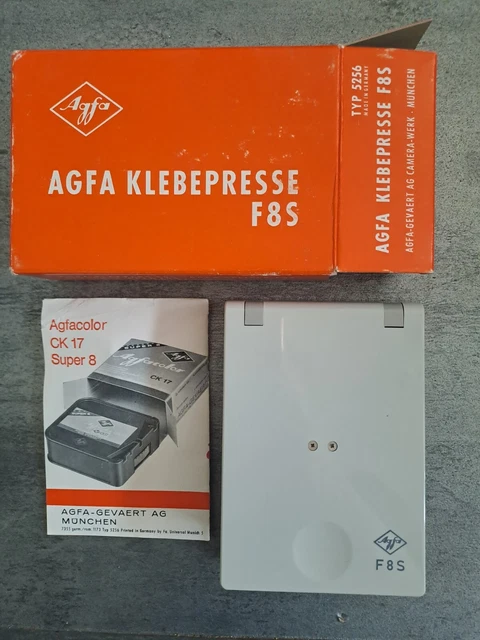 Colleuse AGFA Klebepresse F8S super 8