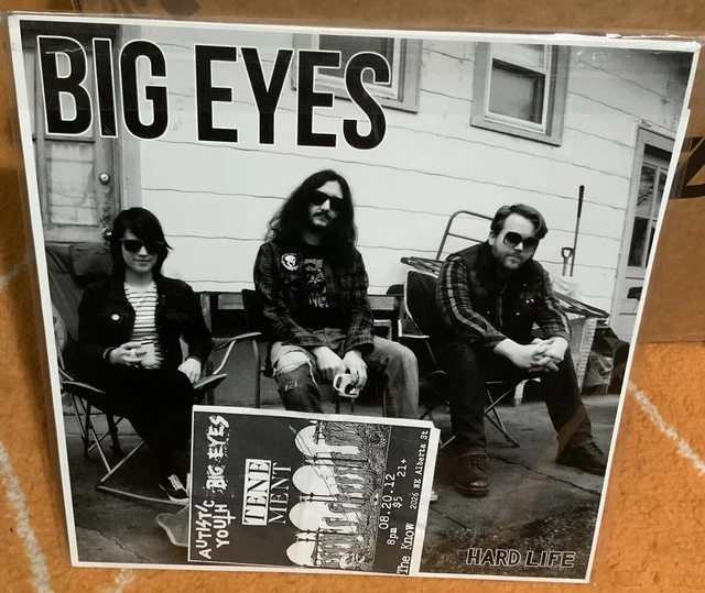 BIG EYES Hard Life Lp Mean Jeans Samiam Used Kids RARE OOP Punk KBD