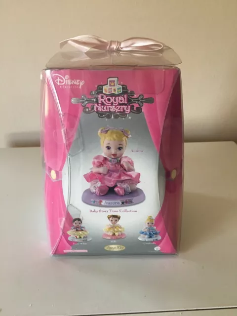 Poupée en porcelaine Disney Princess Royal BABY AURORA.  NEUF 2