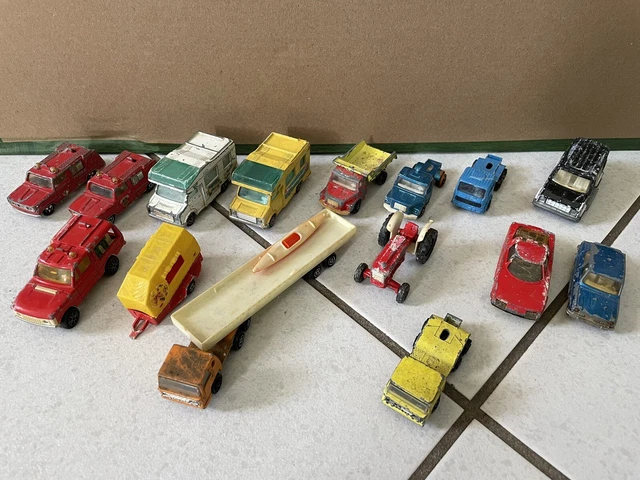 Lot de 55 petites voitures Majorette vintage - Jeux & Jouets
