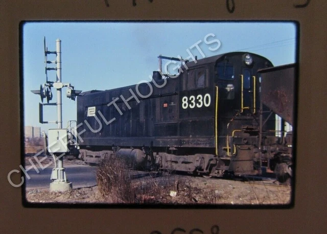 Original '73 Ektachrome Slide PC Penn Central 8330 S12 Camden, NJ     34Y37