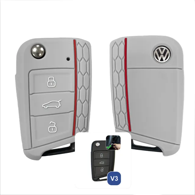 Schlüssel Case Cover für VW Volkswagen Golf 7 Passat B8 Touran Polo Sharan