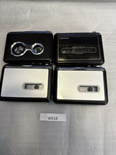 Lote de reproductores de casetes portátiles Walkman CONVERTIDOR DE MP3 DE...