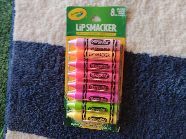 Lip Smacker Crayola Lip Balm Party Pack, 8 Count
