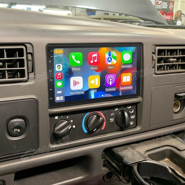 Double DIN Radio Stereo Dash Kit + Wiring Harness For Ford F250/F350 (2004-2016) & More