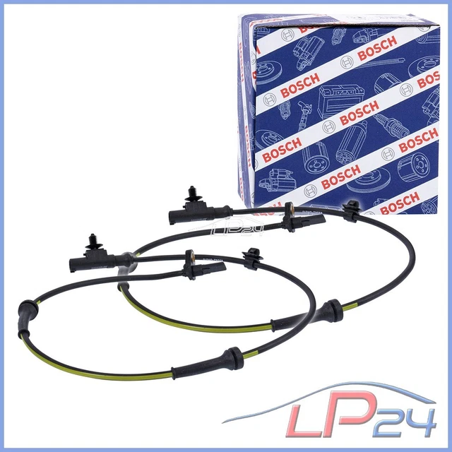 Capteur De Vitesse De Roue Bosch 986594000 - Compatible VW Golf IV Et Autres Modèles - Capteur Passif Sans Câble -68mm