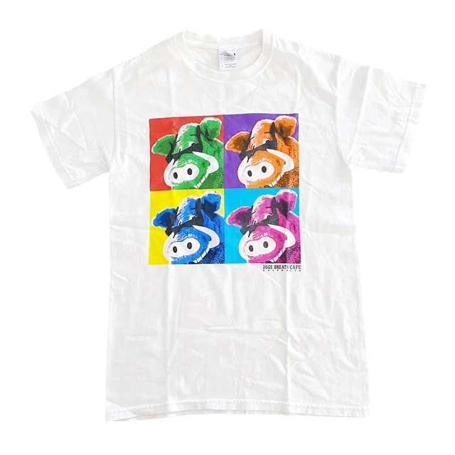 Hogs Breath Cafe Mens T-Shirt Pop Art Andy Warhol - Small