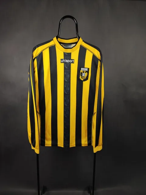 Vitesse Arnhem 1999/00 Home UHLSport Football Shirt Long Rare Vintage #15 Dutch