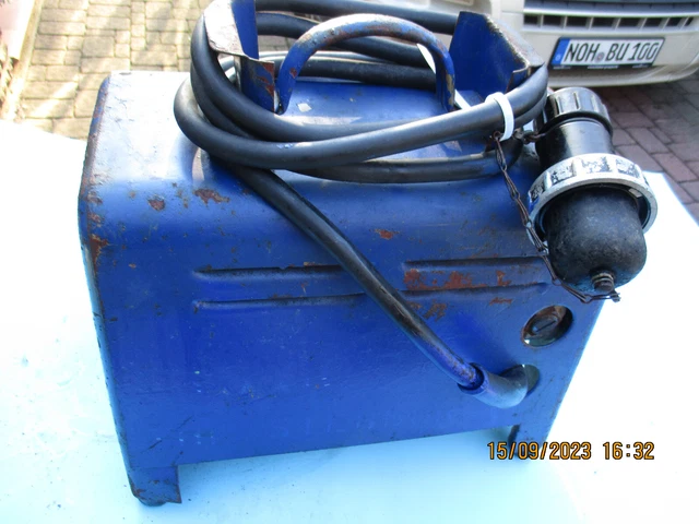 Bundeswehr THW Luft Generator antik